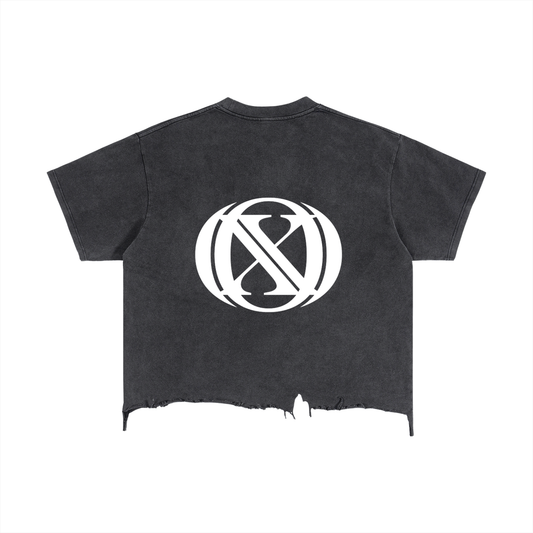 CAMISETA 'REAPER' HOLGADA Y DESGASTADA