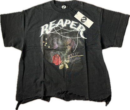 TEE OVERSIZE EFFET USÉ « REAPER »
